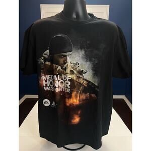 Medal of Honor Warfighter Black Shirt XL Limited Edition Gaming Collectible 2012